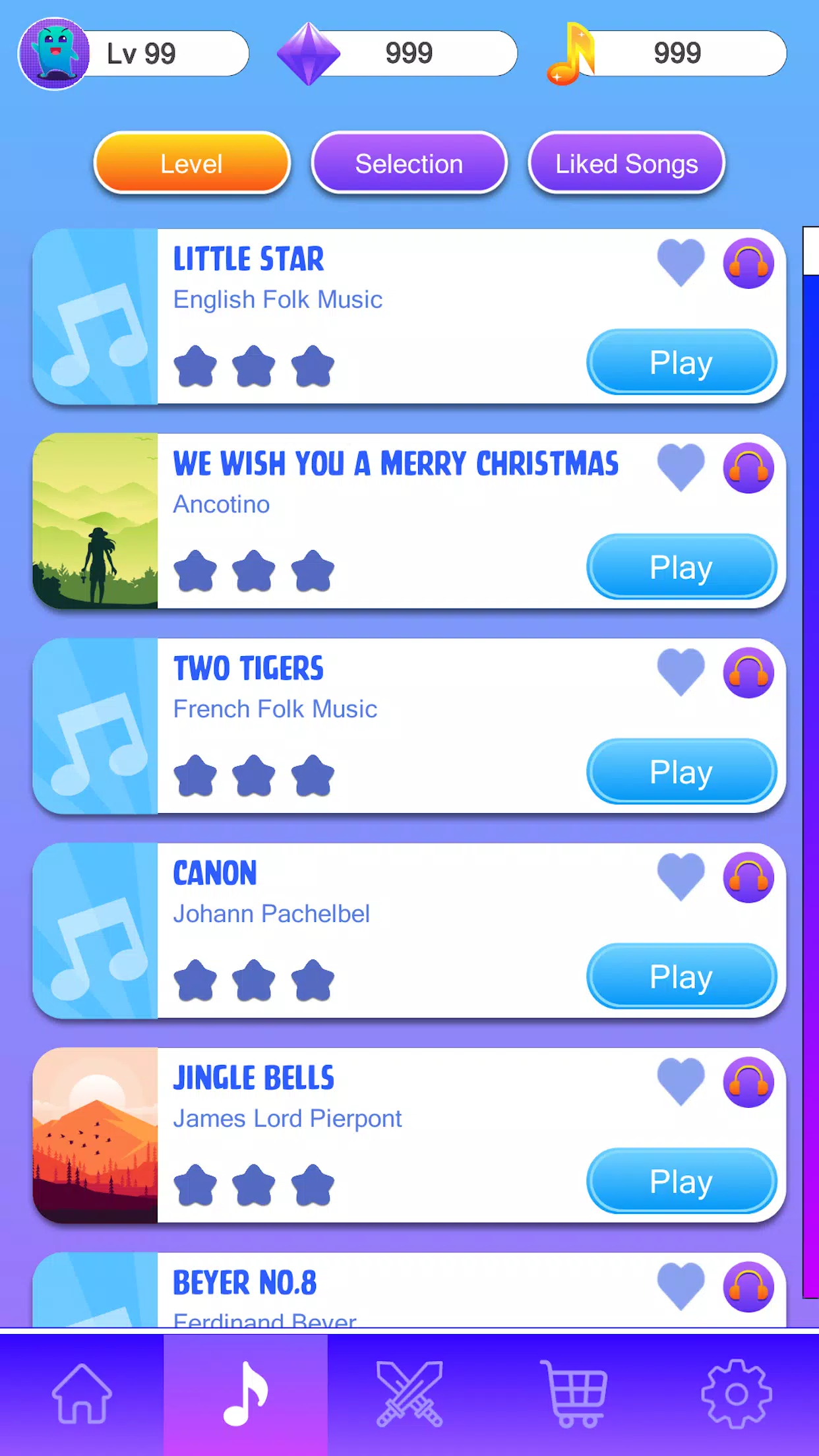 Music Tiles ภาพหน้าจอ 1