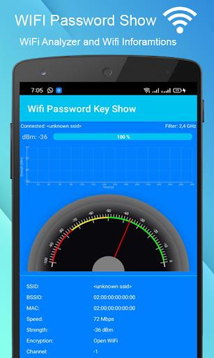 WiFi Password Show Analyzer ဖန်သားပြင်ဓာတ်ပုံ 2