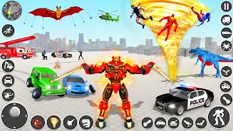 Robot Game Mobil pmk Car Games Schermafbeelding 0