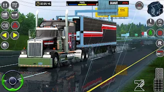 US Cargo Truck Simulator Game ภาพหน้าจอ 1