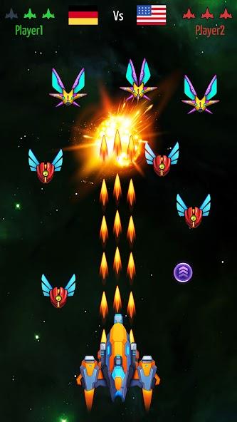 Galaxy Invader: Alien Shooting Mod ဖန်သားပြင်ဓာတ်ပုံ 3