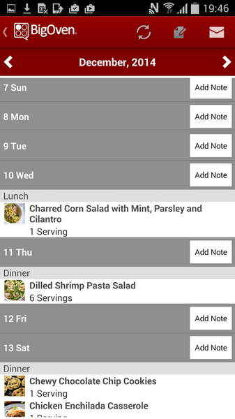 BigOven Recipes & Meal Planner スクリーンショット 2