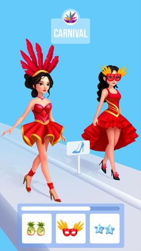 Catwalk Fashion: Dress up Show Скриншот 0