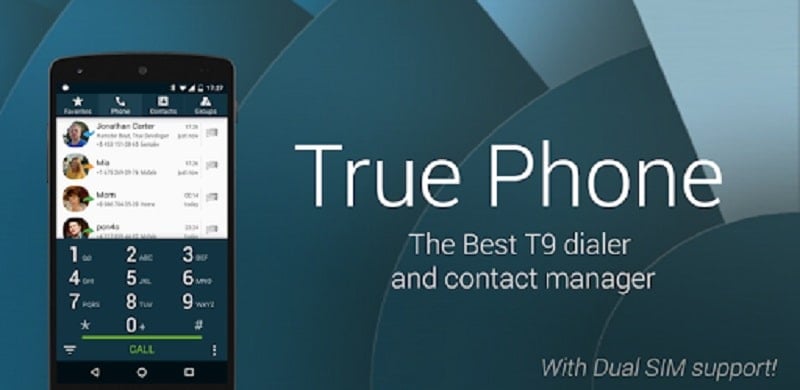 True Phone Dialer & Contacts Capture d'écran 0