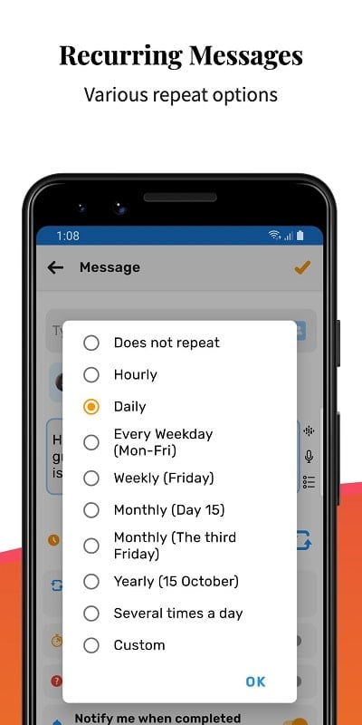 Auto Text: Automatic Message Capture d'écran 2