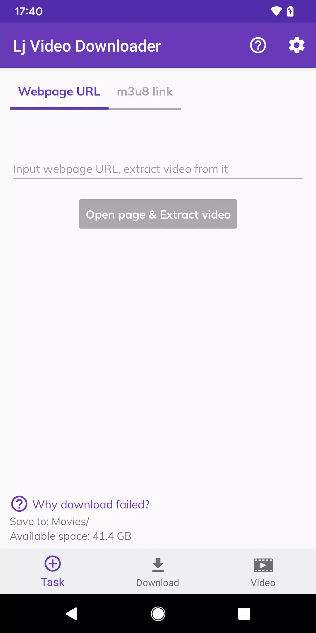 Lj Video Downloader (m3u8,mp4) Screenshot 0