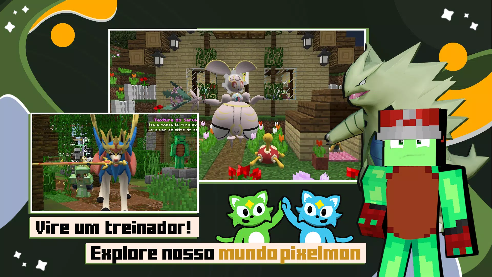 Pixelmon Brasil Tangkapan skrin 1
