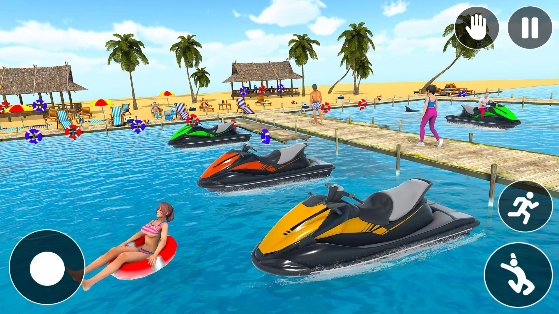 Grand Beach Club Simulator 3D Captura de tela 1