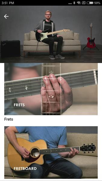 Fender Play - Learn Guitar Ảnh chụp màn hình 1