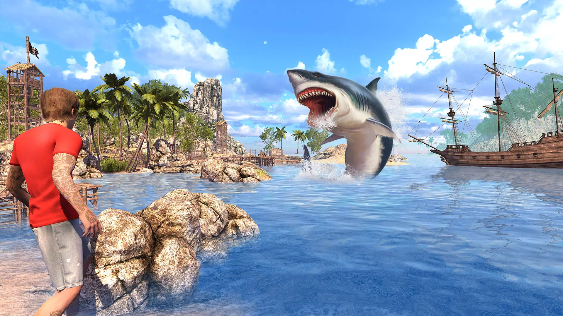 Angry Shark Games: Game 2024 Captura de pantalla 0