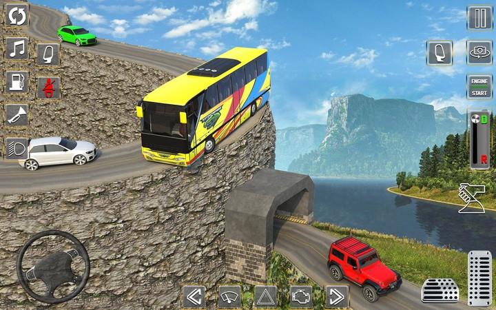 Uphill Offroad Bus Simulator Captura de tela 1