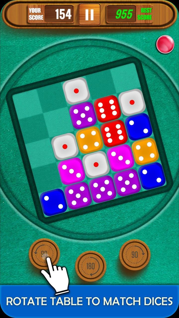 Dice Merge And Blast Puzzle স্ক্রিনশট 1