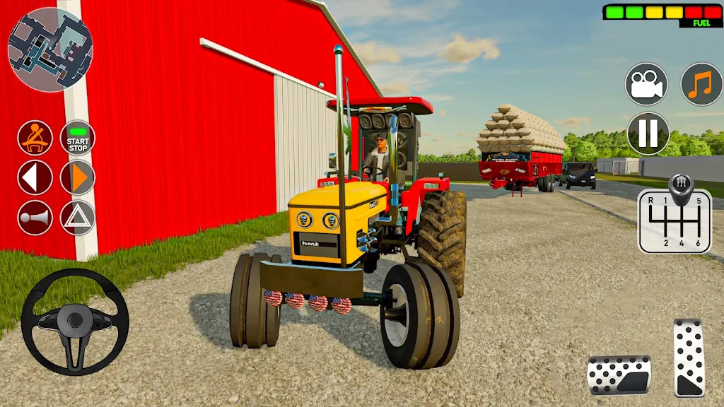 Cargo Tractor Farming Game 3D Zrzut ekranu 0