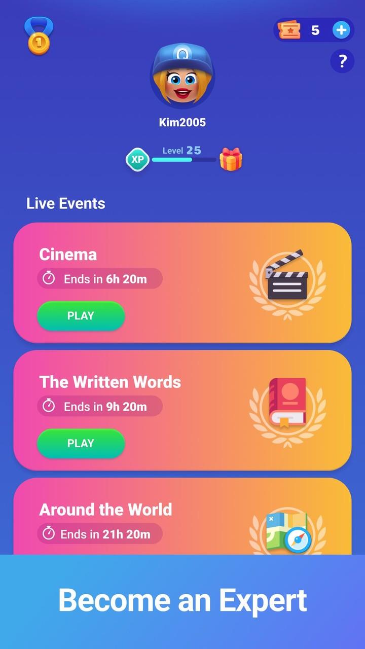 Schermata QuizDuel! Quiz & Trivia Game 1