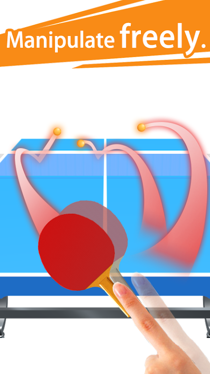 Table Tennis 3D Ping Pong Game Ảnh chụp màn hình 1