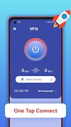 Super Turbo Fast VPN ဖန်သားပြင်ဓာတ်ပုံ 0