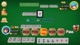 Mahjong 2P: Chinese Mahjong ภาพหน้าจอ 0