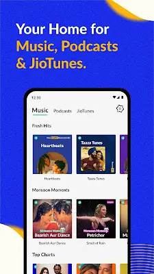 JioSaavn - Music & Podcasts应用截图第0张