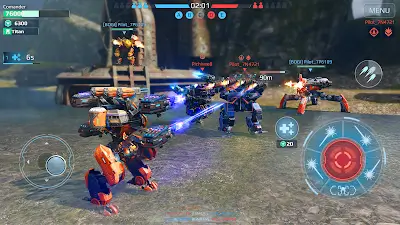 War Robots Multiplayer Battles स्क्रीनशॉट 2