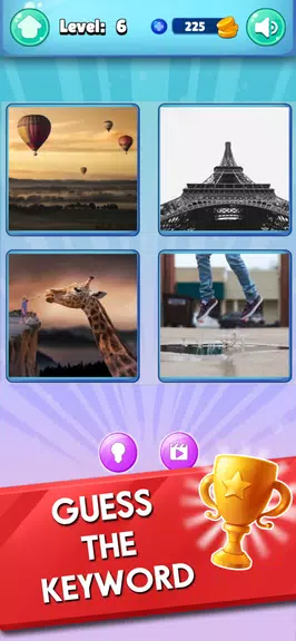 4 Pics 1 Word - World Game स्क्रीनशॉट 2