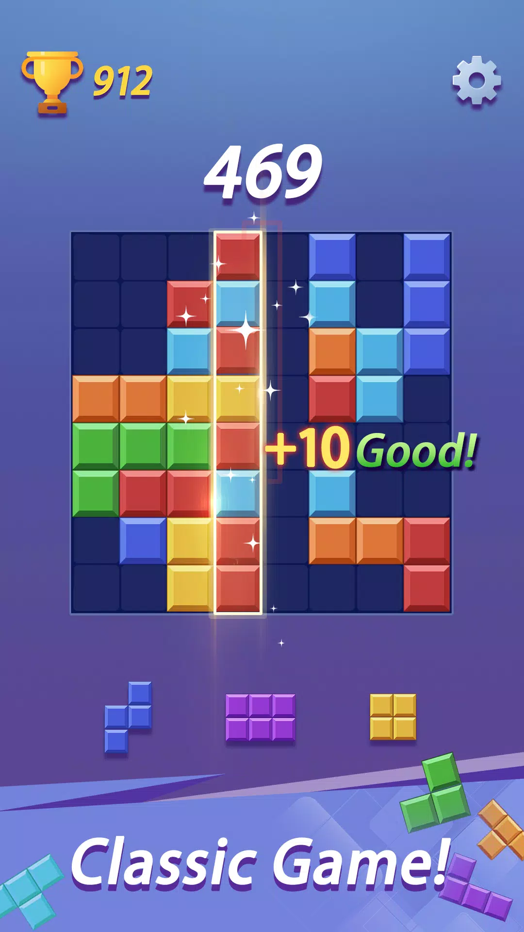 Block Puzzle: Combo Mania! Ảnh chụp màn hình 0