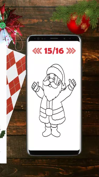 Christmas Drawing App Скриншот 1