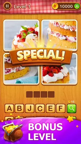 4 Pics Guess Word -Puzzle Game Captura de pantalla 2