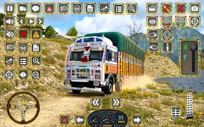 Offroad Cargo Truck Driving 3D Скриншот 1