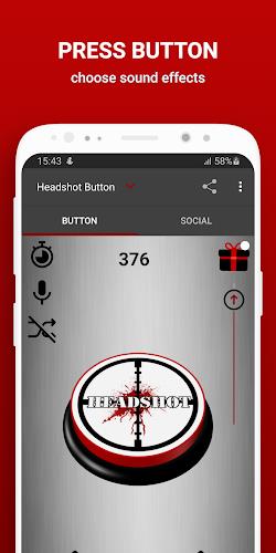 Boom Headshot Sound Button Скриншот 2