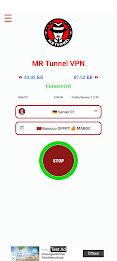 MR Tunnel VPN - Super Fast Net Captura de pantalla 1