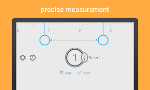 Ruler App: Measure centimeters स्क्रीनशॉट 1