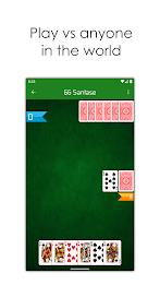 66 Online - Santase Card Game ဖန်သားပြင်ဓာတ်ပုံ 0