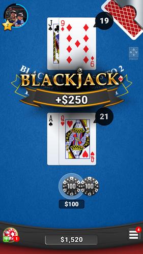 Blackjack 21 Capture d'écran 1