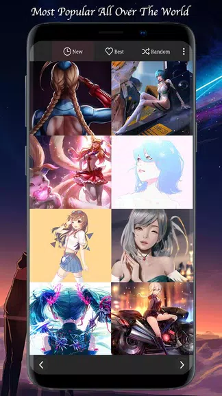 Sexy Anime Girls HD 4K Wallpapers(Manga Comic)應用截圖第2張