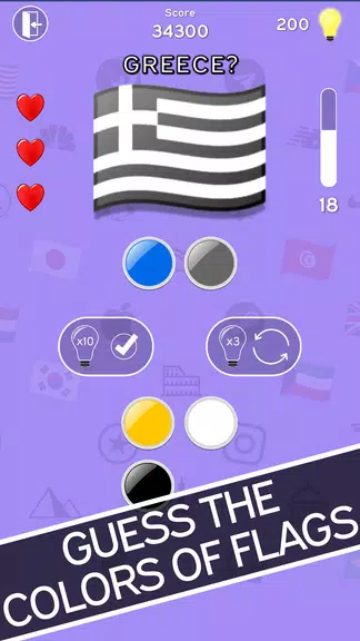 3in1 Quiz : Logo-Flag-Capital Zrzut ekranu 2