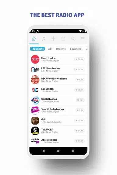 Radio UK - Radio FM Online应用截图第0张