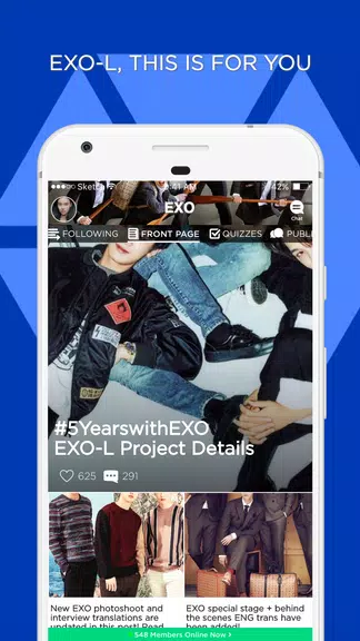 EXO-L Amino for EXO Fans Скриншот 0