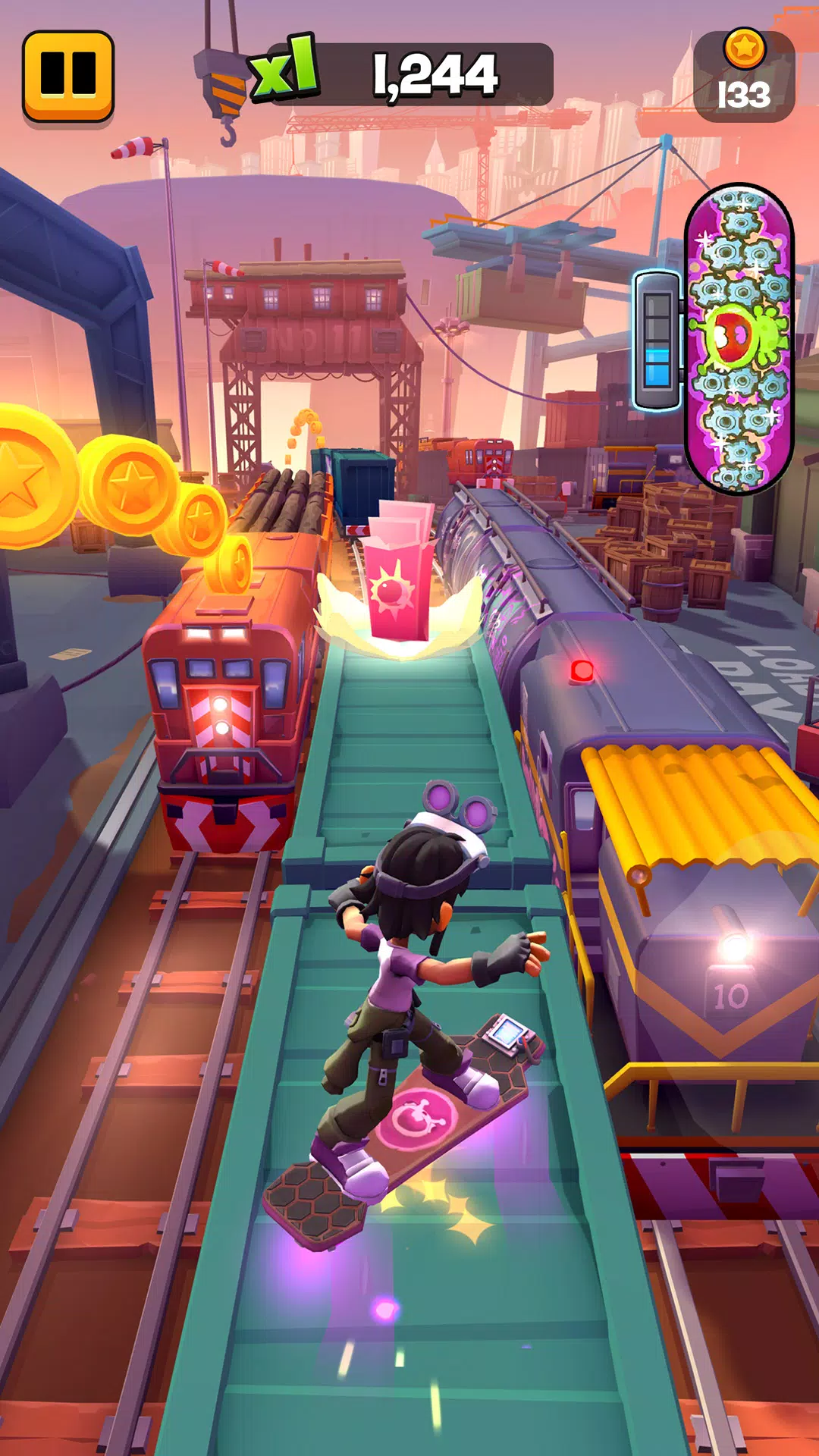 Subway Surfers City Tangkapan skrin 1