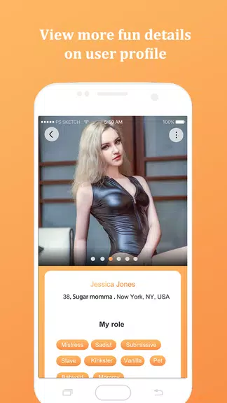 Schermata Kinky Dating App for BDSM, Kink & Fetish 2