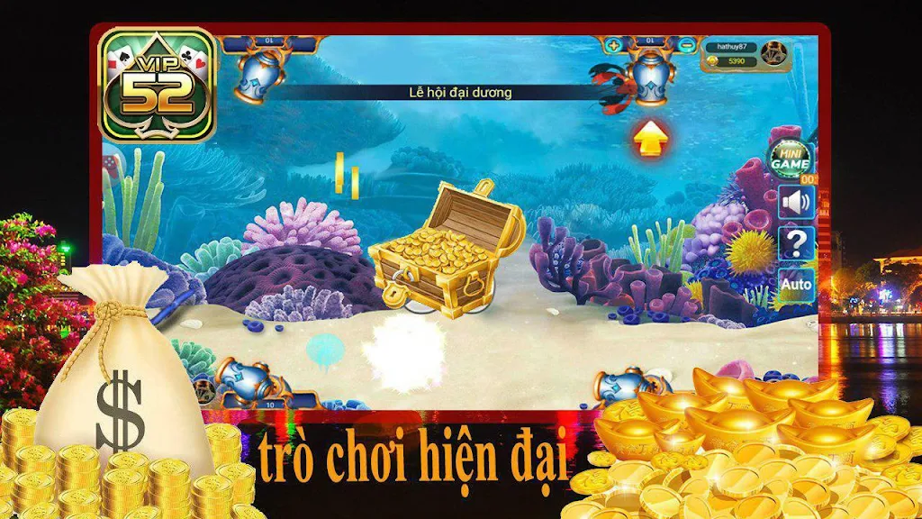 Game danh bai - Danh bai doi thuong Vip52 Ảnh chụp màn hình 0