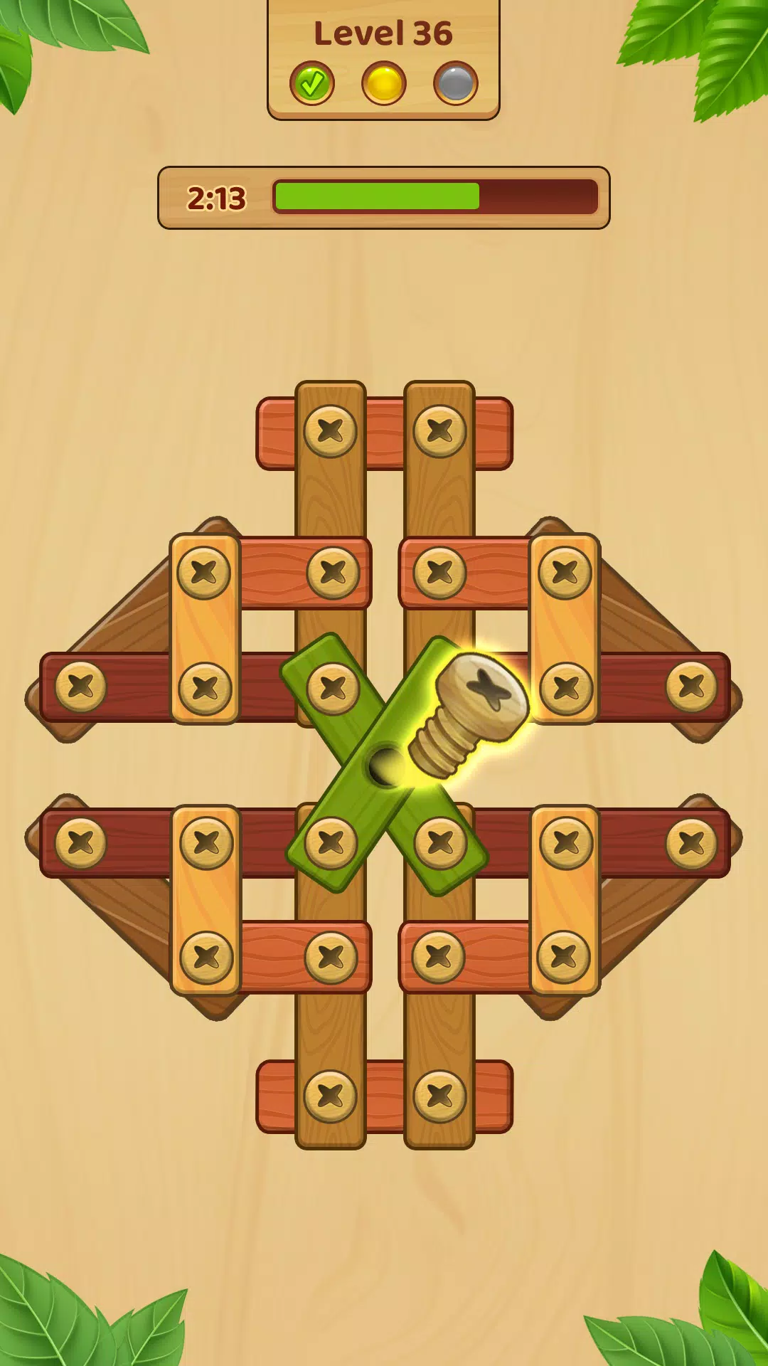 Wood Screw: Nuts And Bolts Screenshot 1