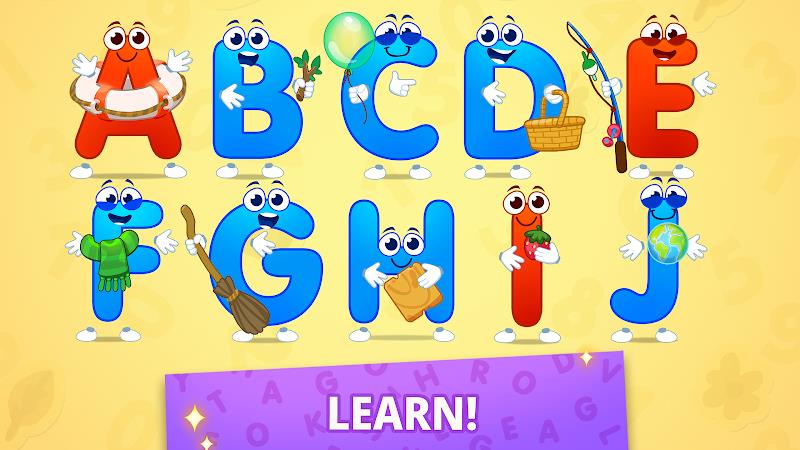 ABC kids! Alphabet, letters Ảnh chụp màn hình 2