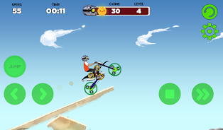 Enduro extreme motocross stunt Screenshot 1