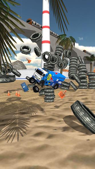 Schermata Stunt Truck Jumping Mod 2