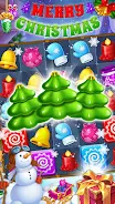 Candy Christmas Match 3 Zrzut ekranu 0