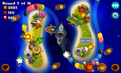 Bloons Monkey City Mod Tangkapan skrin 1