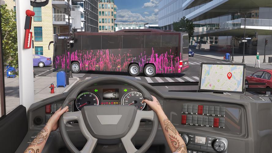 Bus Simulator 3D: Bus Game 23 Скриншот 2