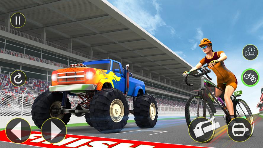 BMX Bicycle Stunts: Cycle Game Screenshot 2