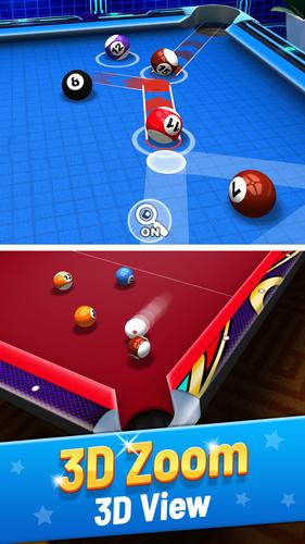 8 Ball Shoot It All - 3D Pool Captura de pantalla 1