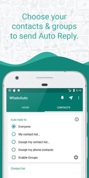 WhatsAuto ဖန်သားပြင်ဓာတ်ပုံ 1